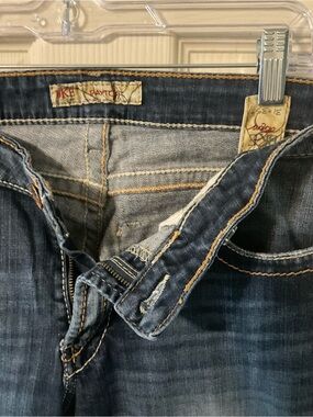 BKE Women's Dark Indigo Boot Cut Jeans 31x35